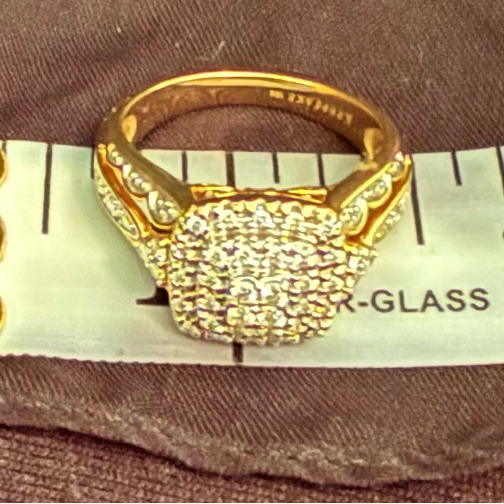 KEEPSAKE the Label Yellow Gold 3/8 CTTW Diamond Ring - Picture 7 of 8